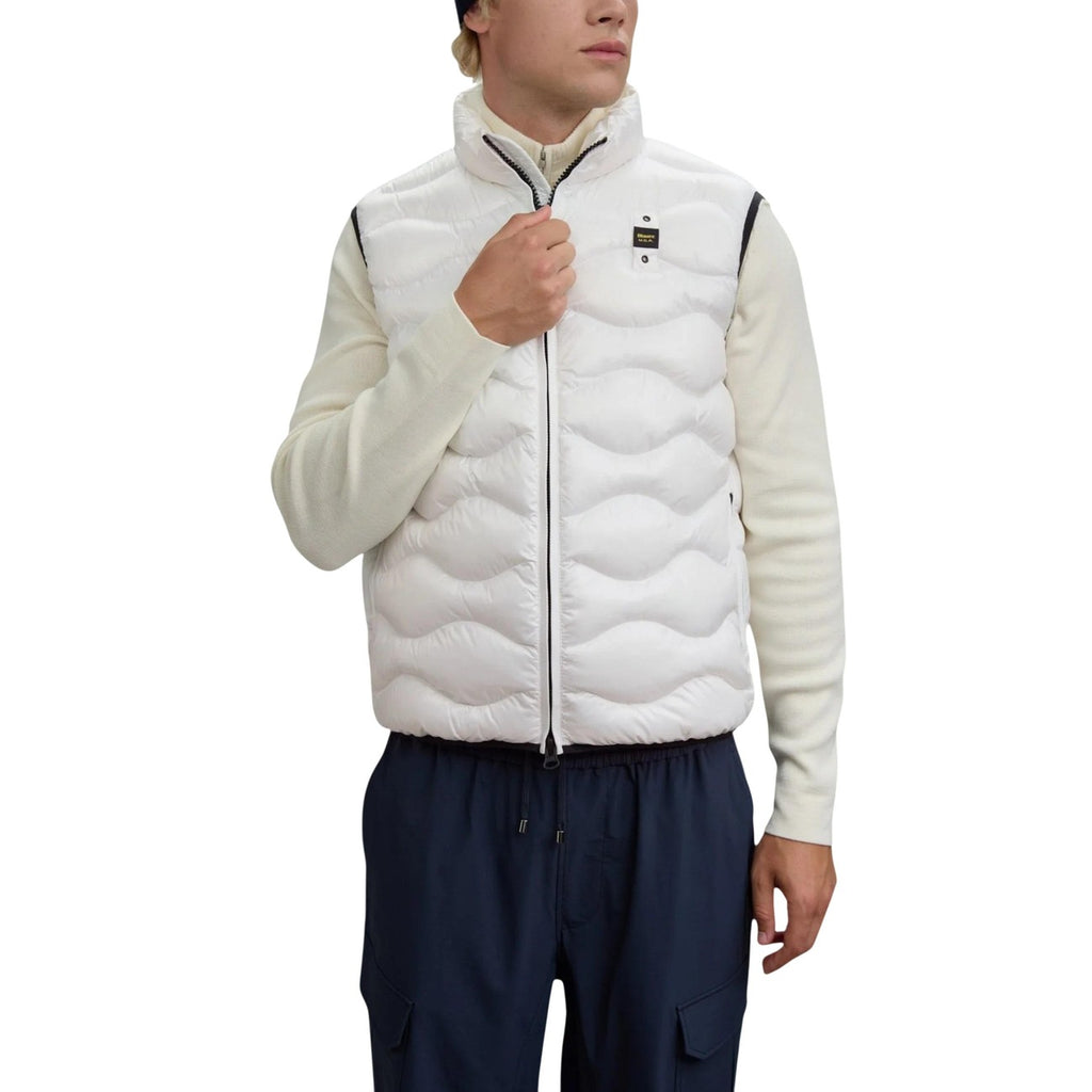 Blauer Gilet Uomo