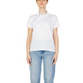 Blauer Polo Donna